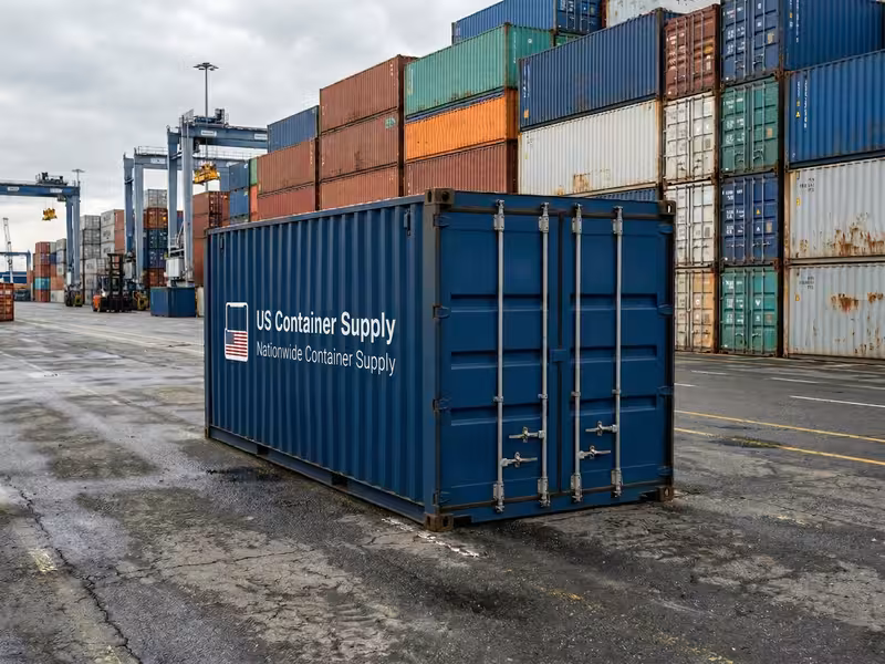20ft Standard Container - One-Trip