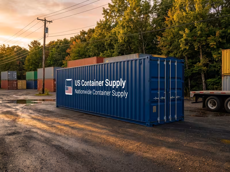40ft High Cube Container - One-Trip