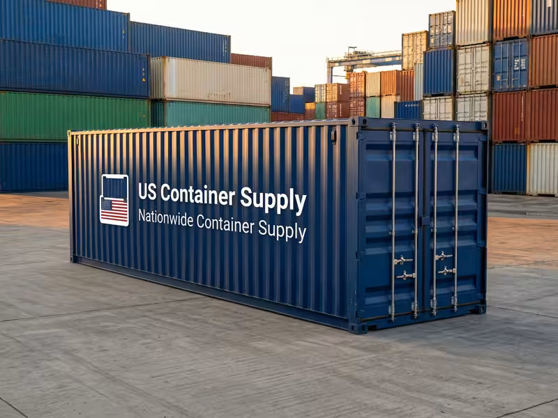 40ft Standard Container - One-Trip